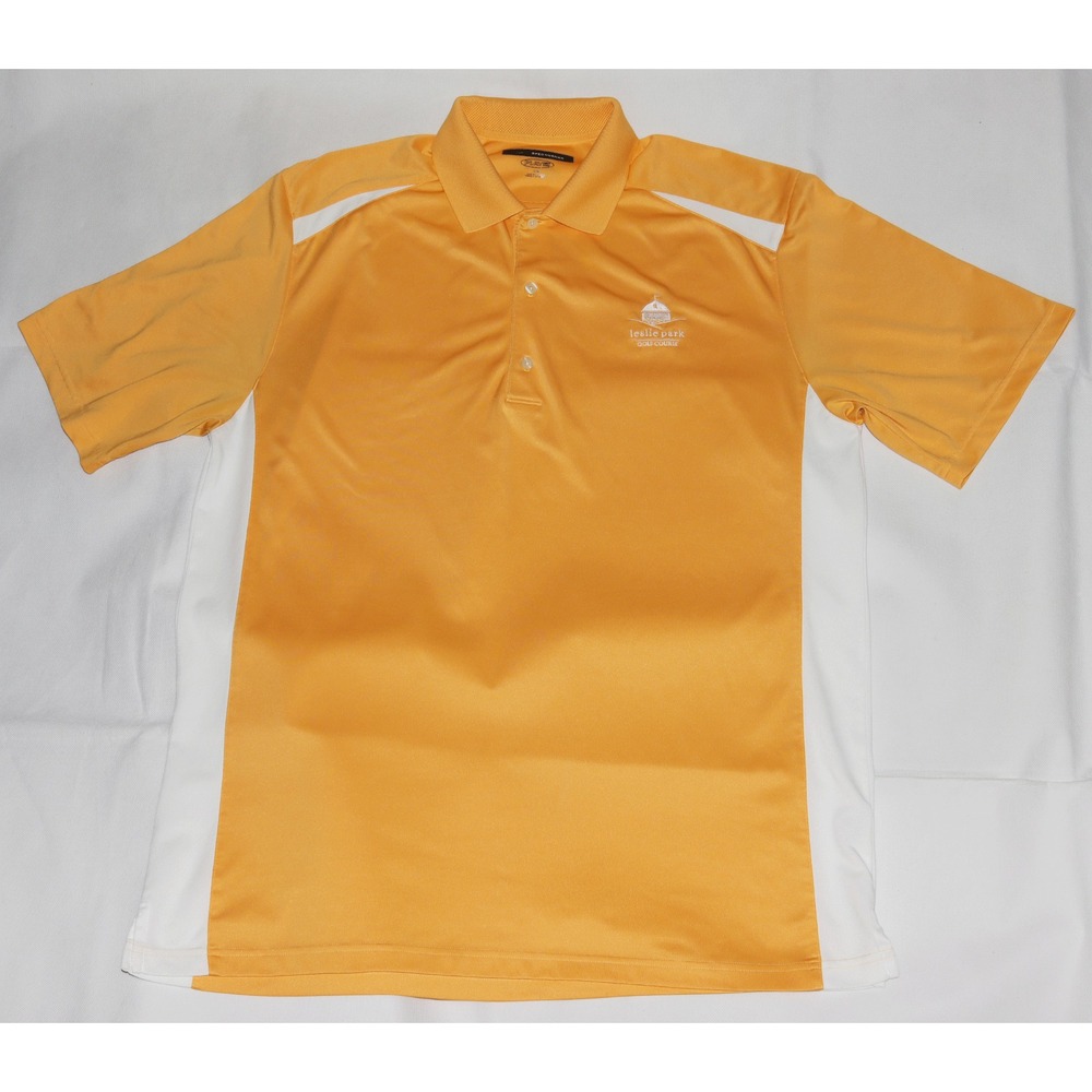 Greg Norman Play Dry Men's Short Sleeve‎ Golf Polo Shirt Size Large